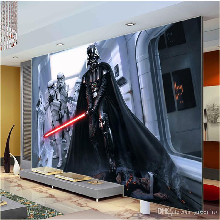 star wars bedroom wallpaper,darth vader,fictional character,supervillain,action figure,room