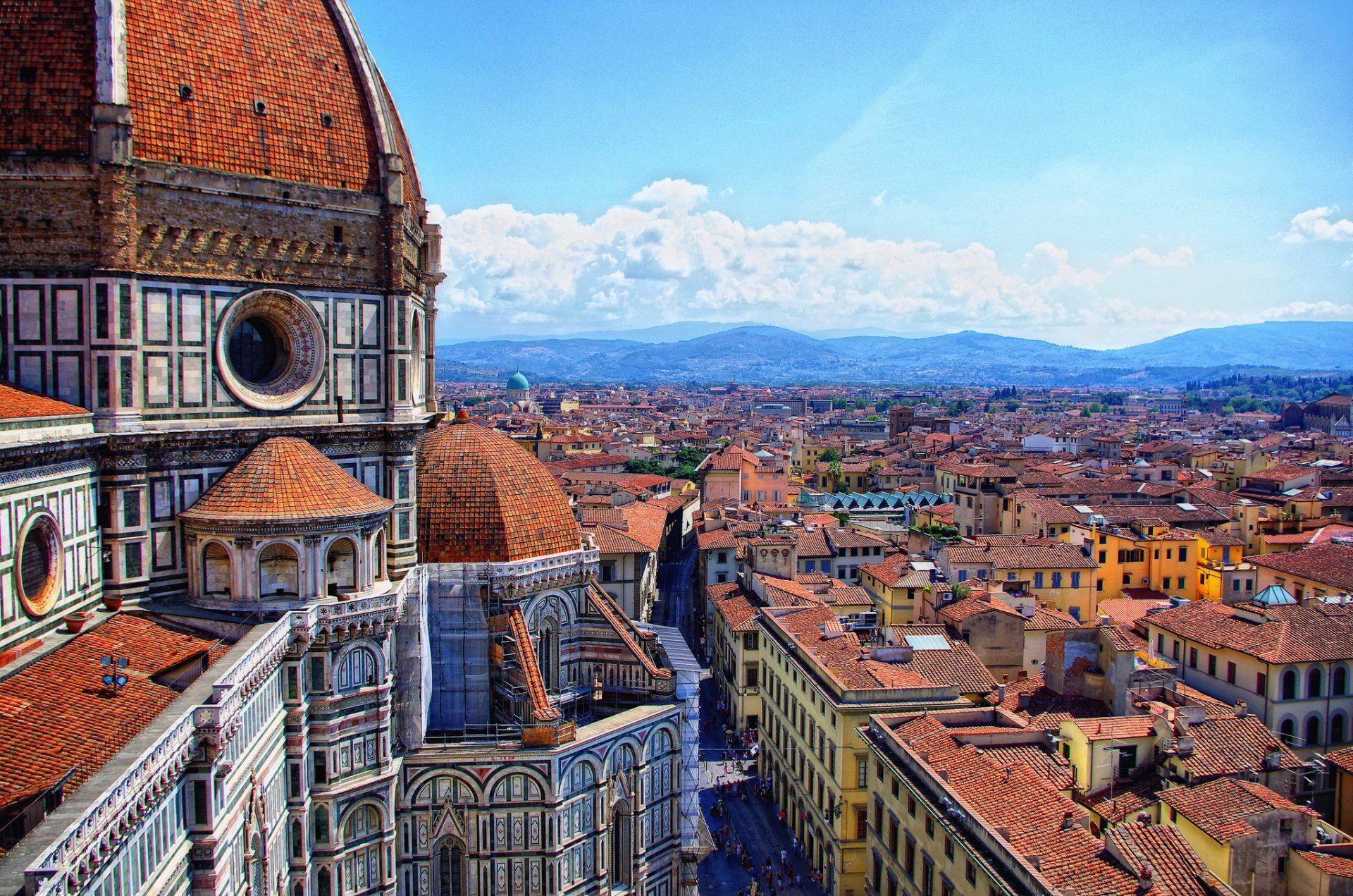 florence wallpaper,town,landmark,city,roof,building