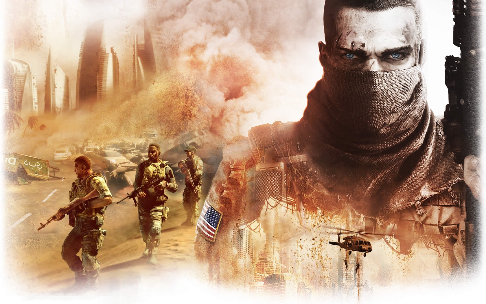 spec ops wallpaper,action adventure game,movie,strategy video game,action film,shooter game