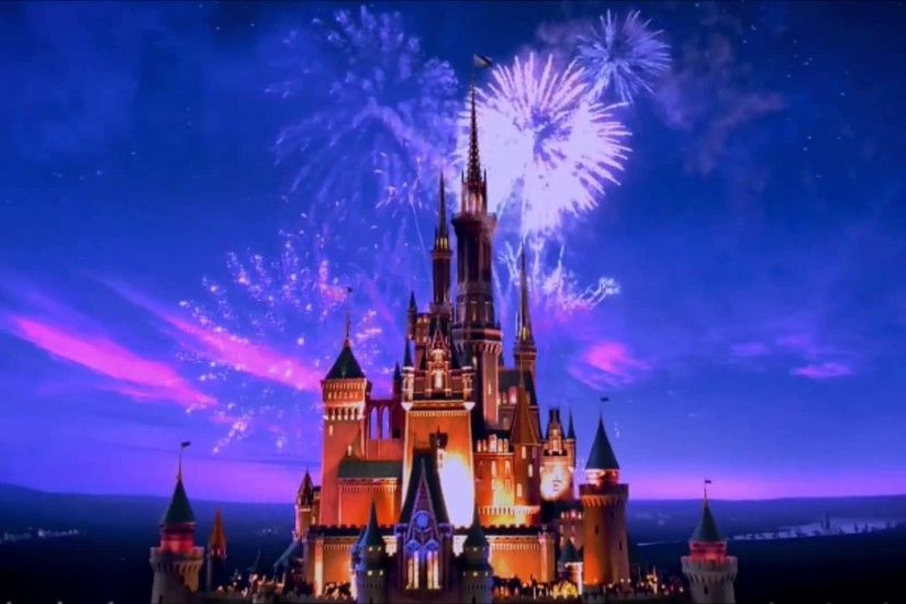 wallpaper intro,walt disney world,fireworks,amusement park,landmark,recreation