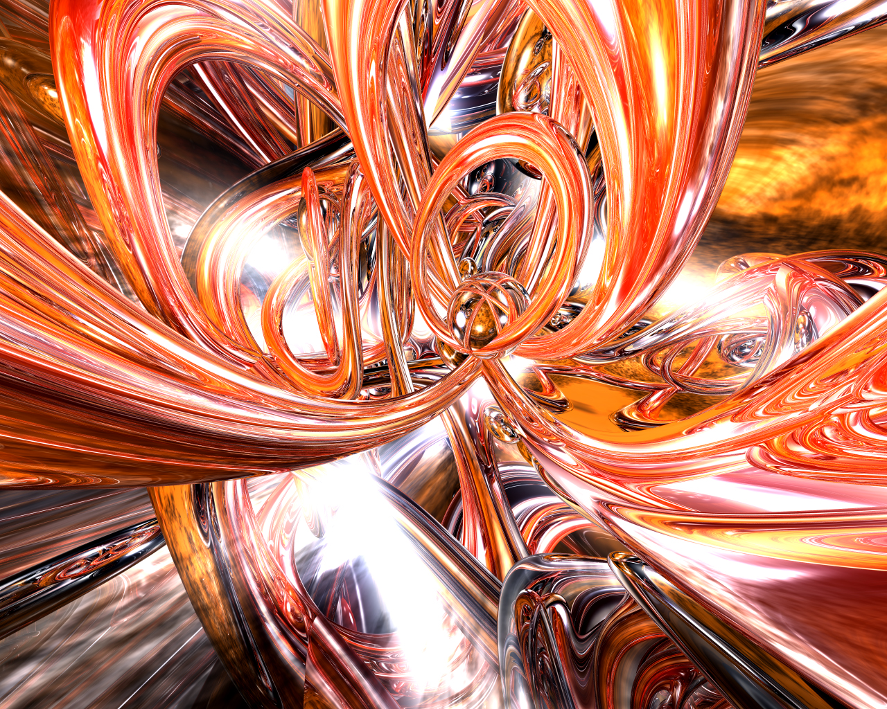 fond d'écran d'art abstrait hd,orange,métal,cuivre,art fractal,art