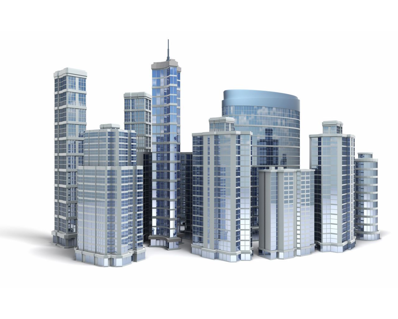 construcción de papel tapiz 3d,bloque de pisos,rascacielos,área metropolitana,edificio comercial,ciudad