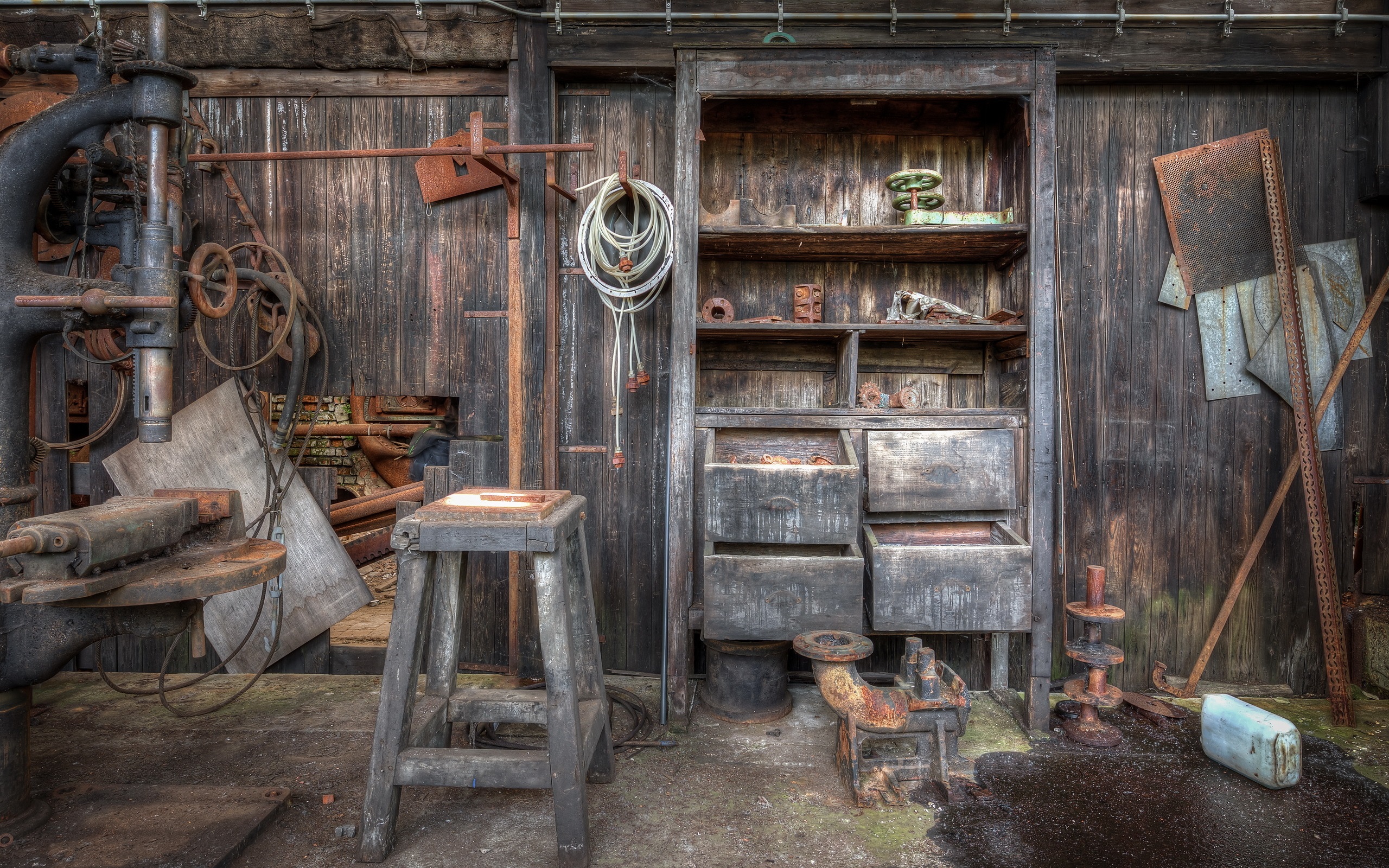 workshop wallpaper,wood,furniture,room,house,building