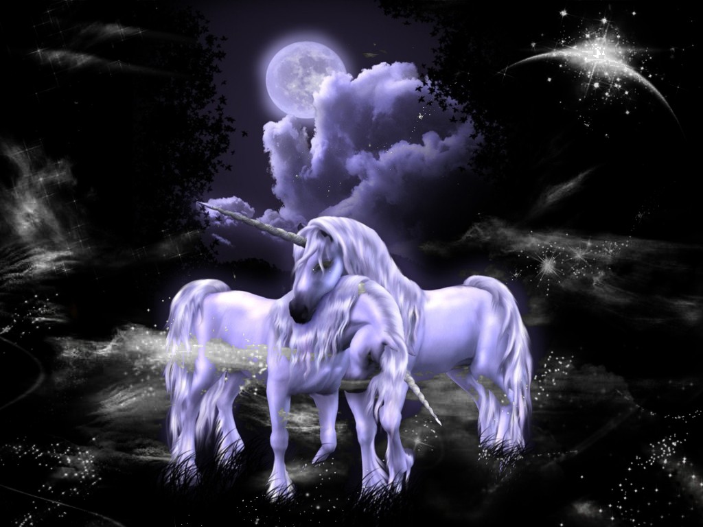 fondos de pantalla de unicornio gratis,personaje de ficción,cielo,unicornio,criatura mítica,oscuridad