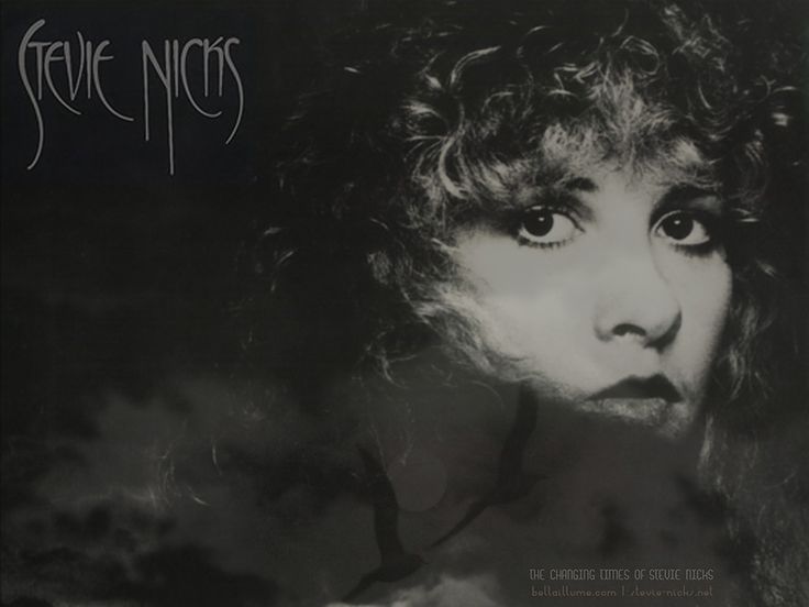 fond d'écran stevie nicks,texte,couverture de l'album,noir et blanc,police de caractère,portrait