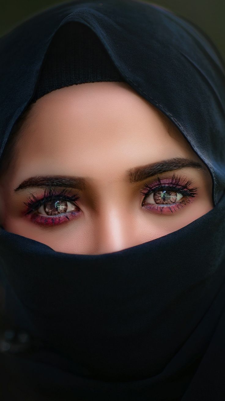 niqab目の壁紙,面,眉,眼,頭,美しさ