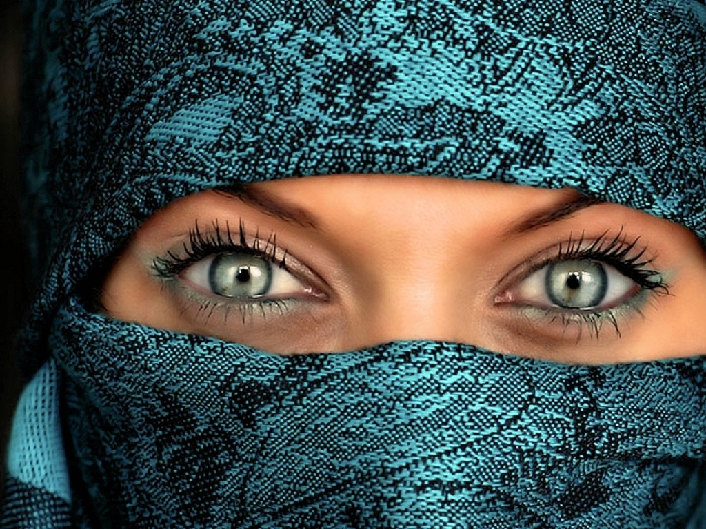 niqab 눈 바탕 화면,얼굴,눈썹,눈,초록,푸른