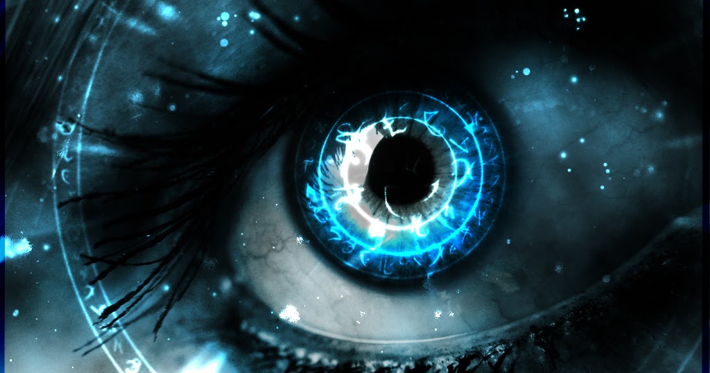 fondo de pantalla ojo mágico,azul,ojo,iris,arte fractal,diseño gráfico
