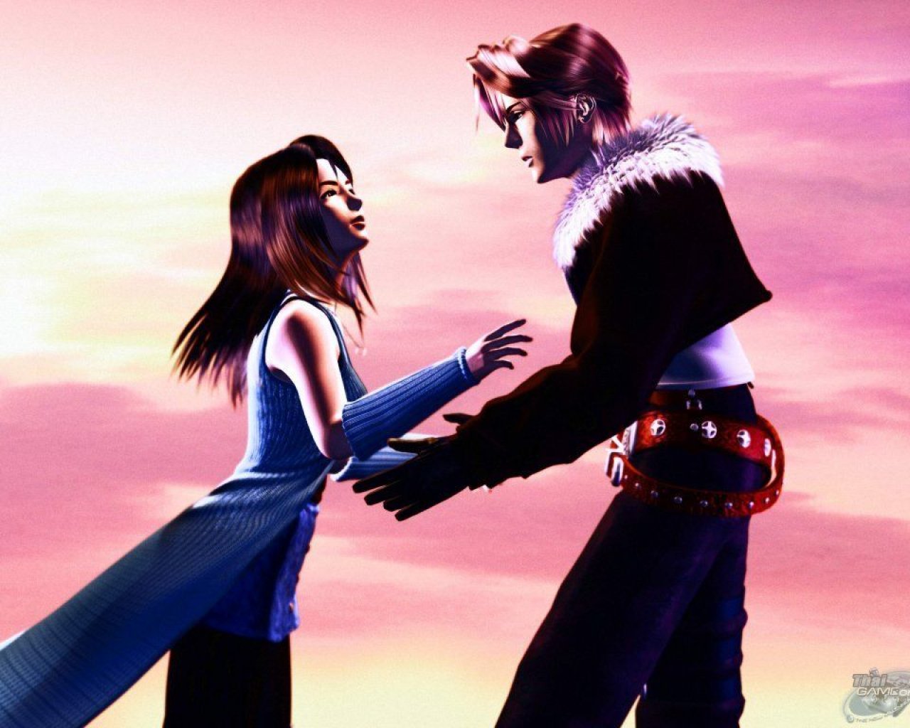 Ff8 Wallpaper Friendship Romance Love Gesture Happy Wallpaperuse