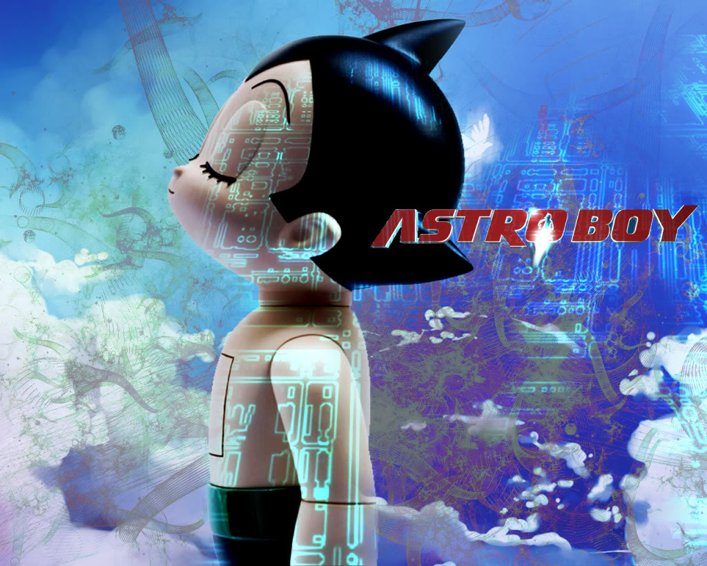 astro boy wallpaper,cartoon,cg artwork,animation,graphic design,games