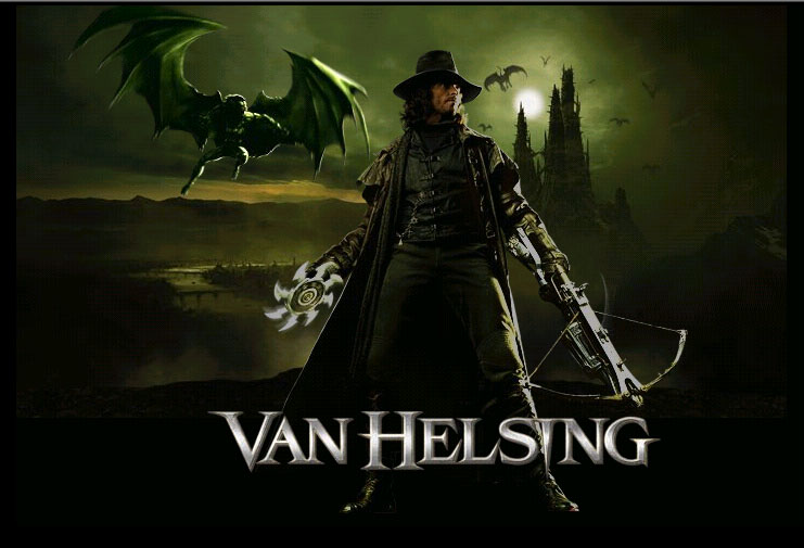 fondo de pantalla de van helsing,póster,película,oscuridad,portada del álbum,fuente