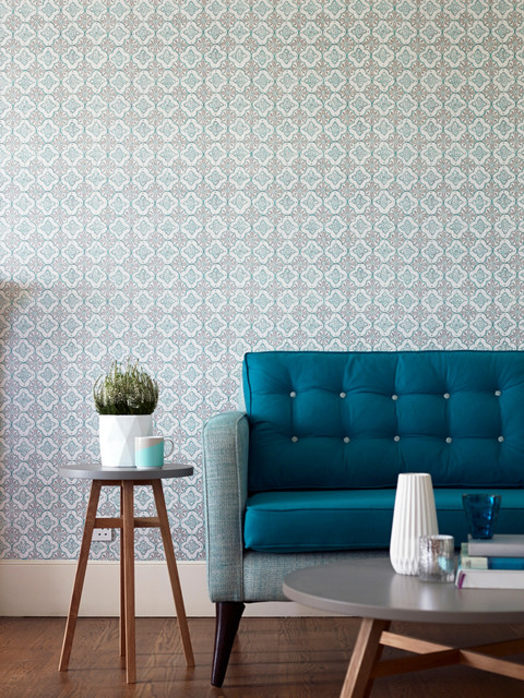 idées de papier peint salon moderne,bleu,vert,design d'intérieur,turquoise,aqua