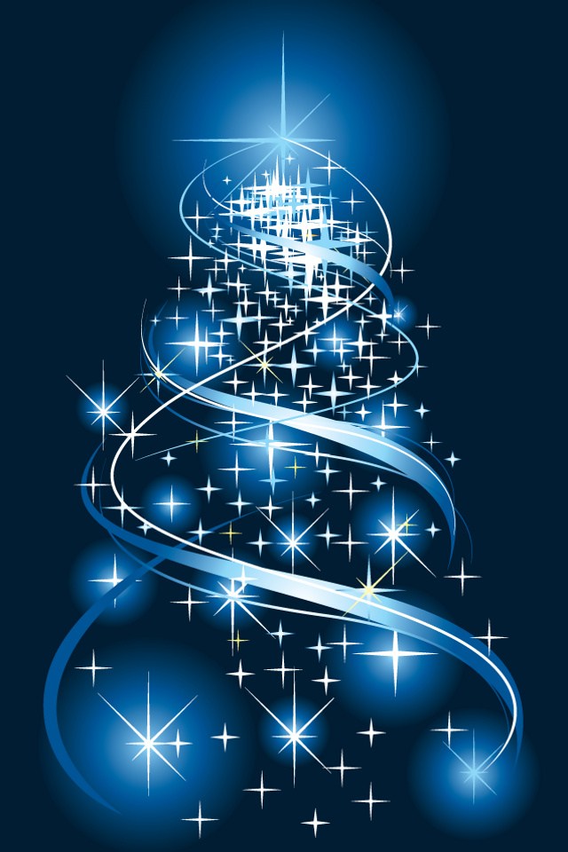 top 20 wallpapers,blue,christmas tree,electric blue,line,illustration