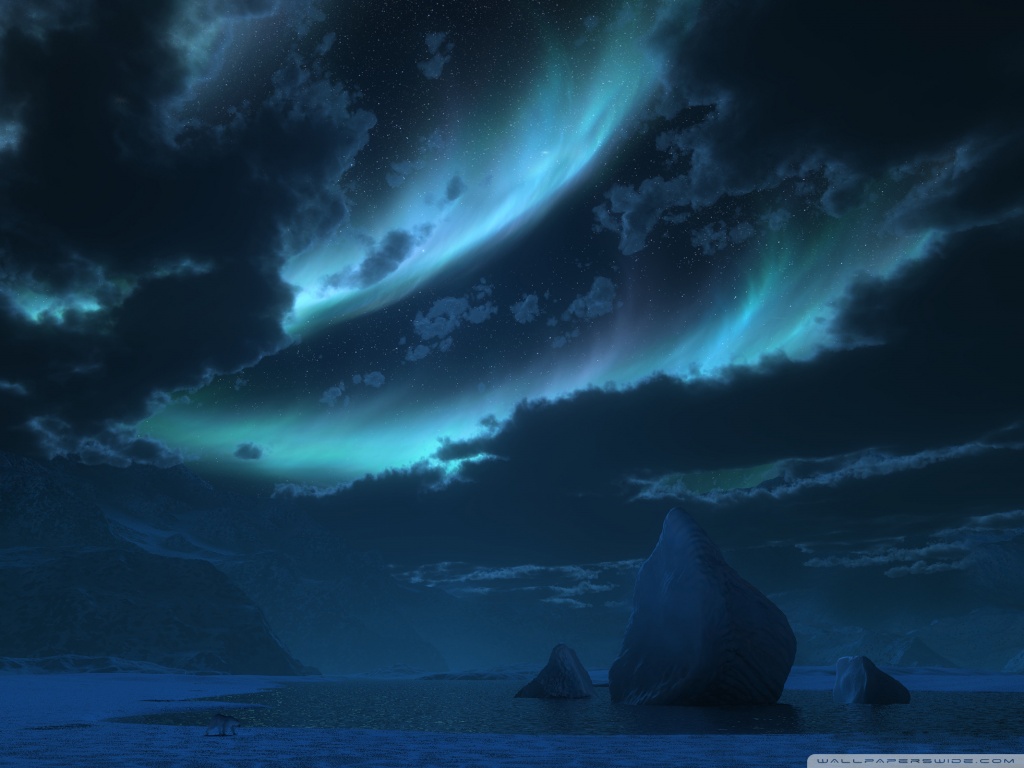 3d night wallpaper,sky,nature,cloud,atmosphere,sea