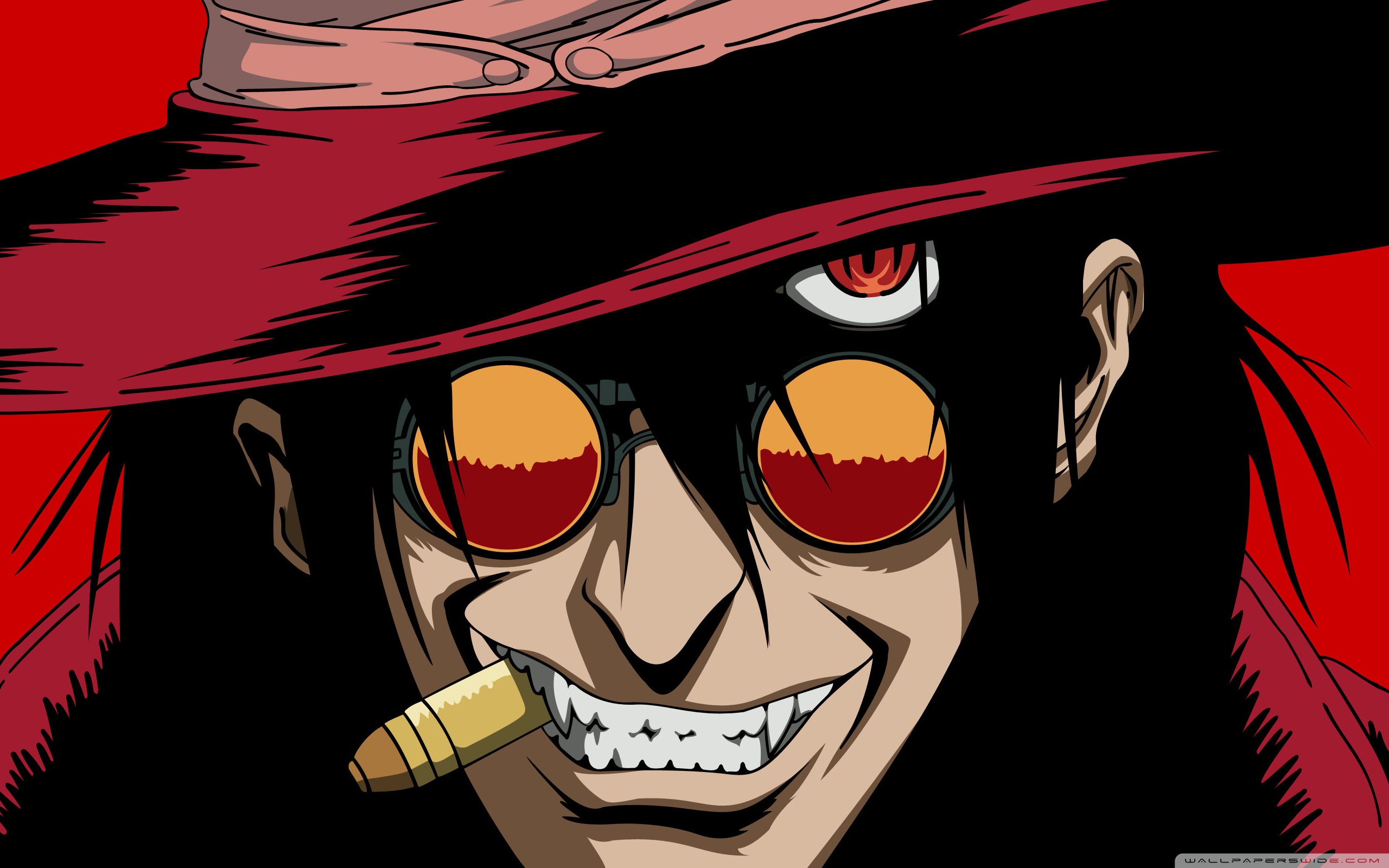 alucard wallpaper hd,cartoon,illustration,fictional character,anime,animation