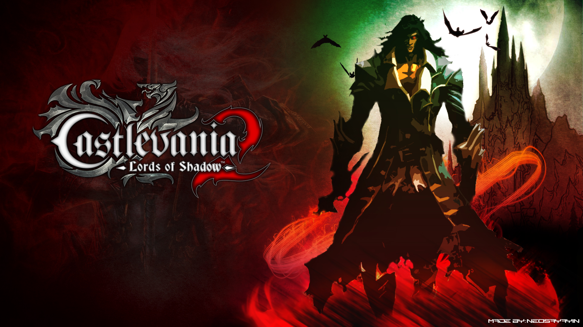 castlevania lords of shadow 2 wallpaper,action adventure game,games,cg artwork,pc game,graphic design