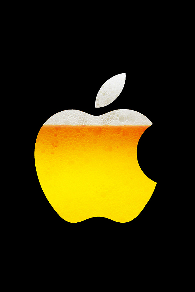 beer iphone wallpaper,orange,logo,yellow,fruit,graphics