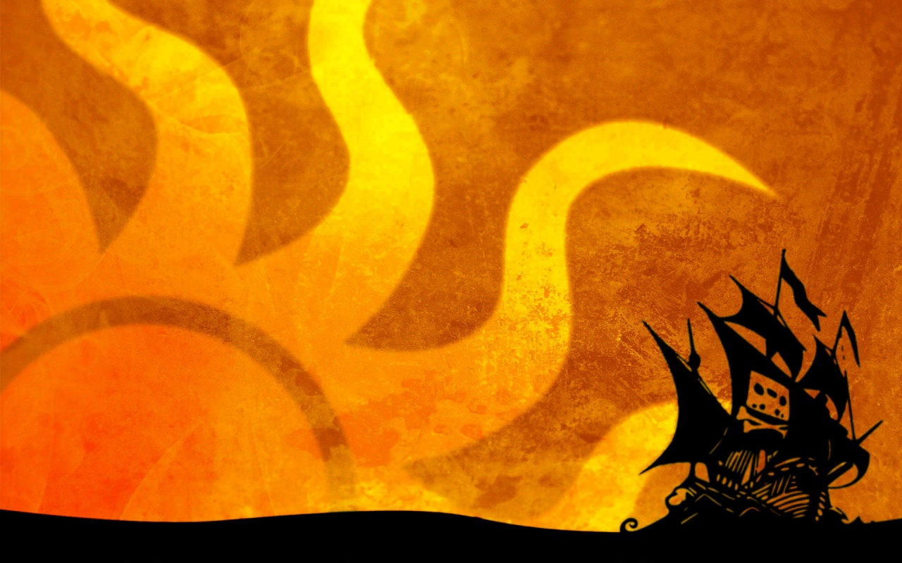 fond d'écran pirate bay,jaune,orange,flamme,police de caractère,dragon