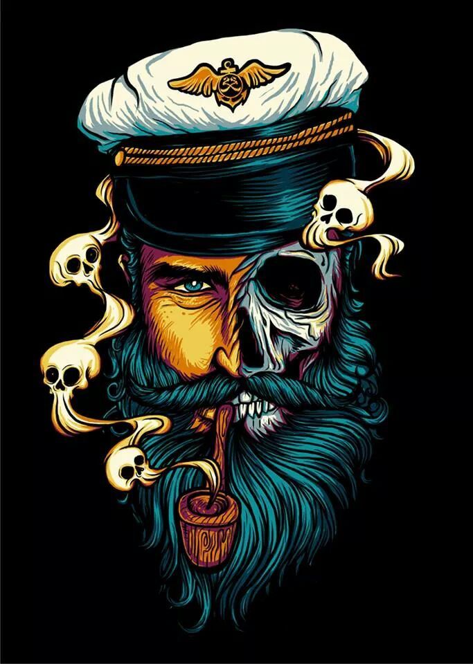 pirate iphone wallpaper,illustration,art,poster,font,facial hair