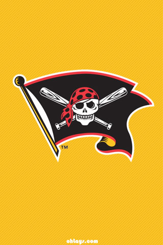 sfondi iphone pirati di pittsburgh,emblema,illustrazione,manifesto,bandiera,font