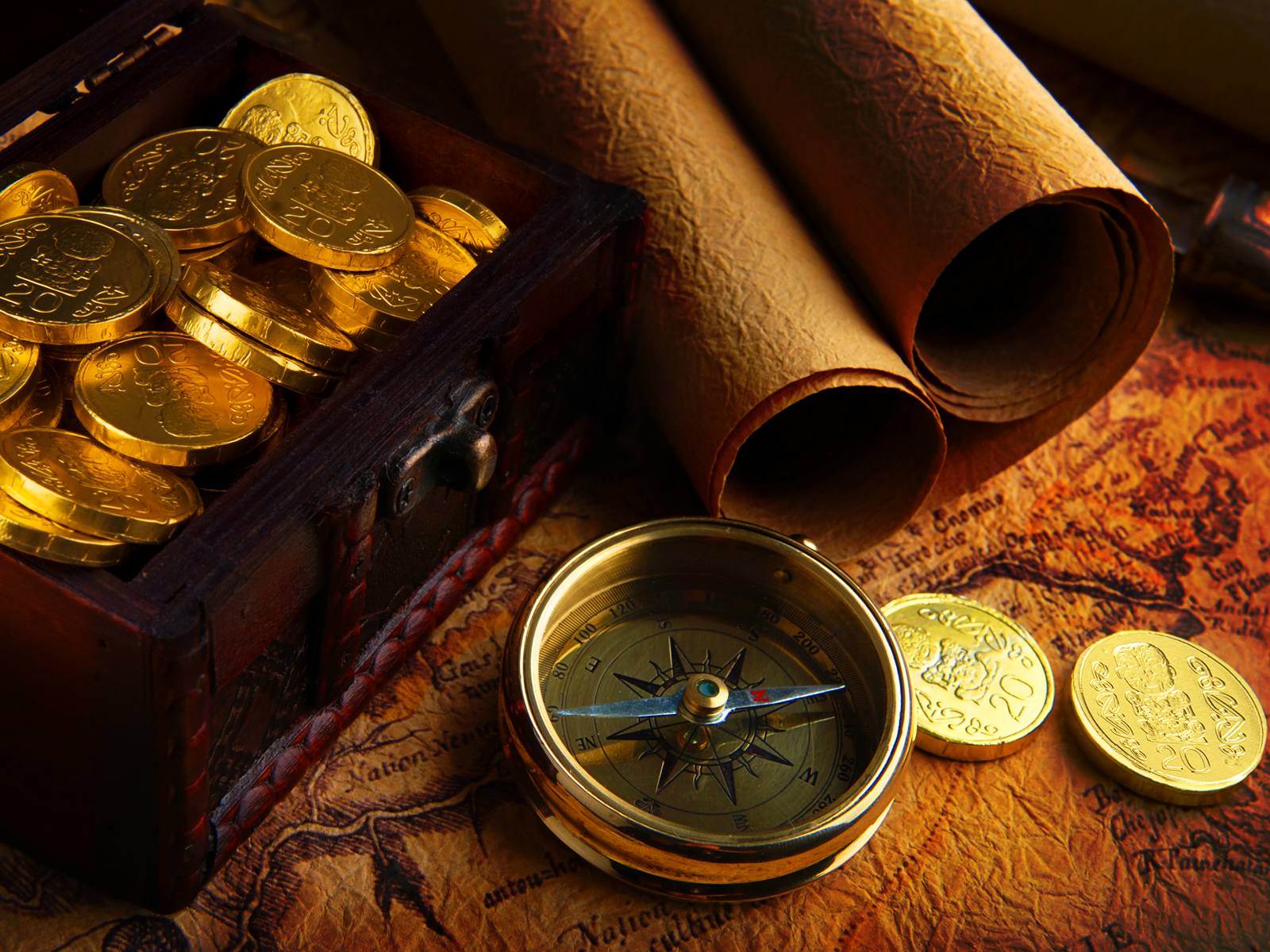 해적지도 벽지,돈,동전,현금,금속,정물 사진