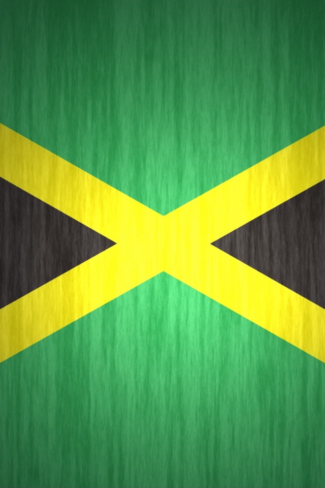 jamaica iphone wallpaper,green,flag,yellow,pattern,line