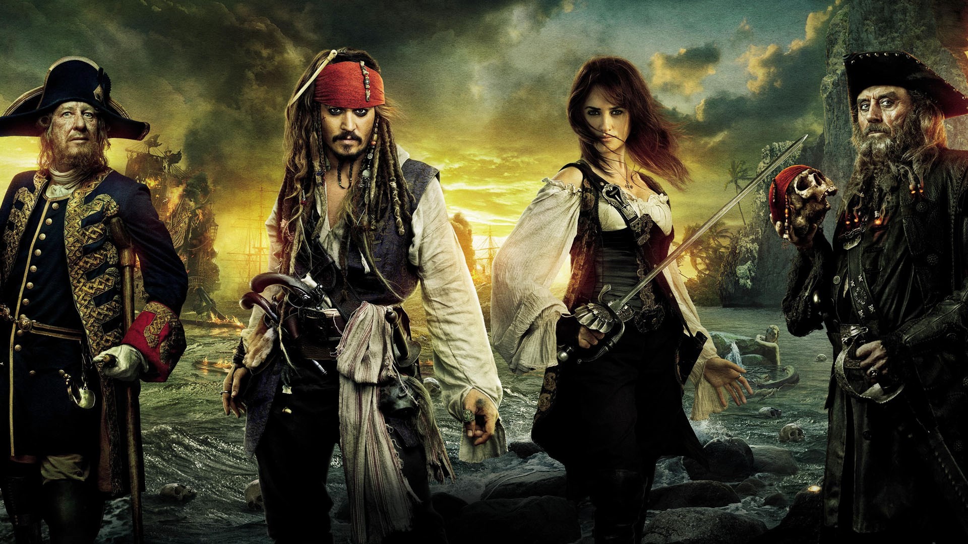 fondo de pantalla de piratas del caribe para android,juego de acción y aventura,cg artwork,juegos,ilustración,película