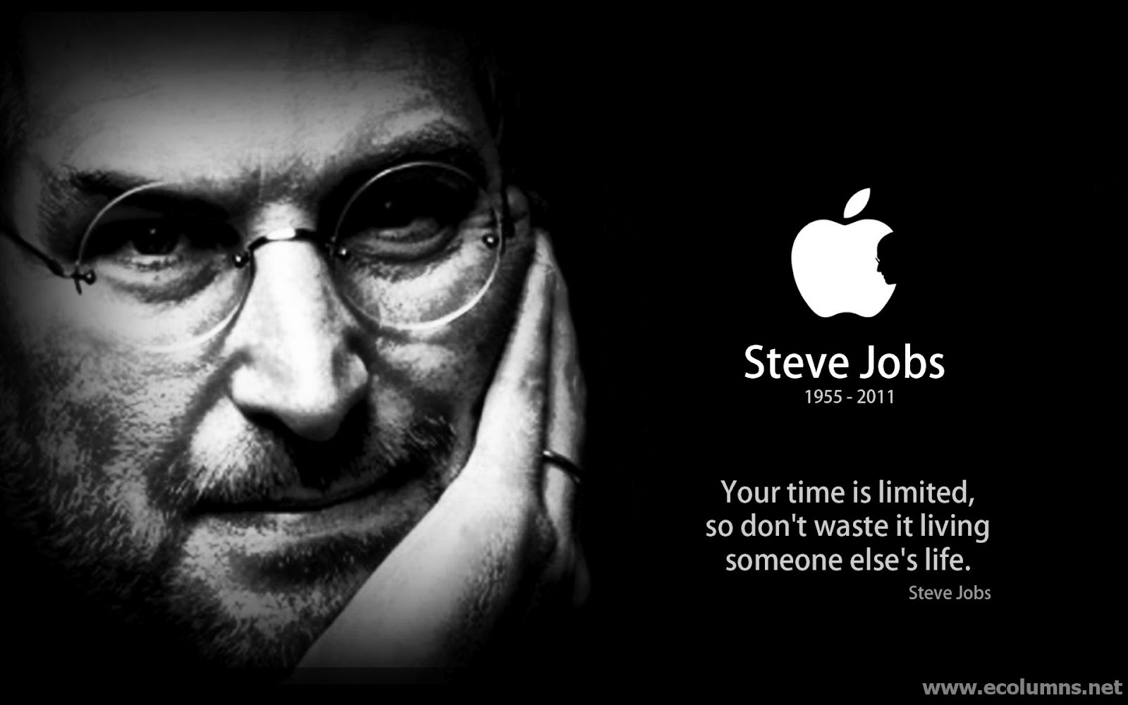 Steve Jobs Hd Wallpapers For Windows Steve Jobs Thought WallpaperUse