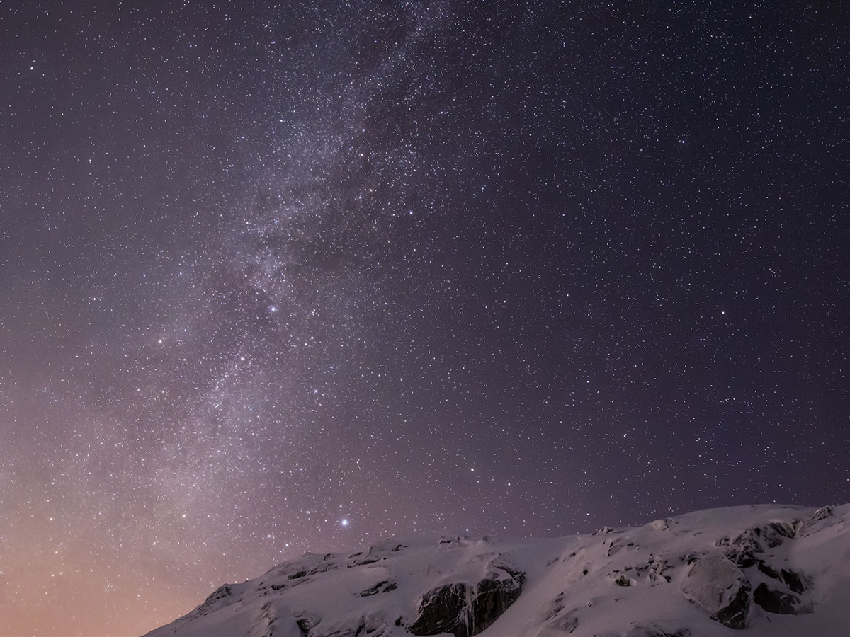 ios 10の壁紙,空,雰囲気,夜,天体,星