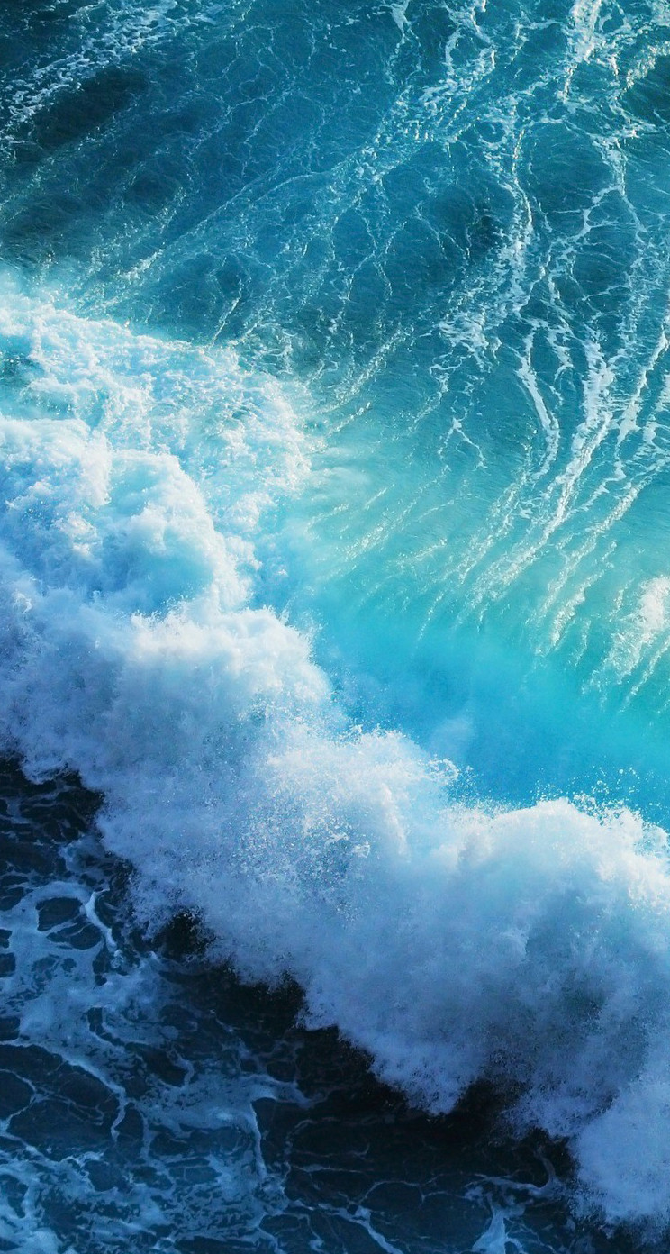 old ios wallpapers,wave,water,blue,wind wave,sky