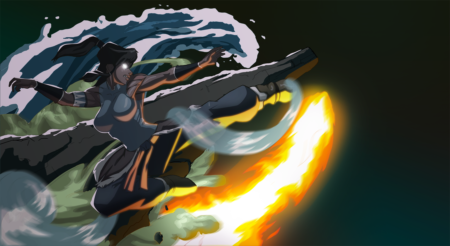 korra tapete,erfundener charakter,anime,illustration,animation,cg kunstwerk