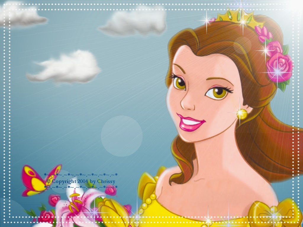 princess belle wallpaper,animated cartoon,cartoon,doll,barbie,animation