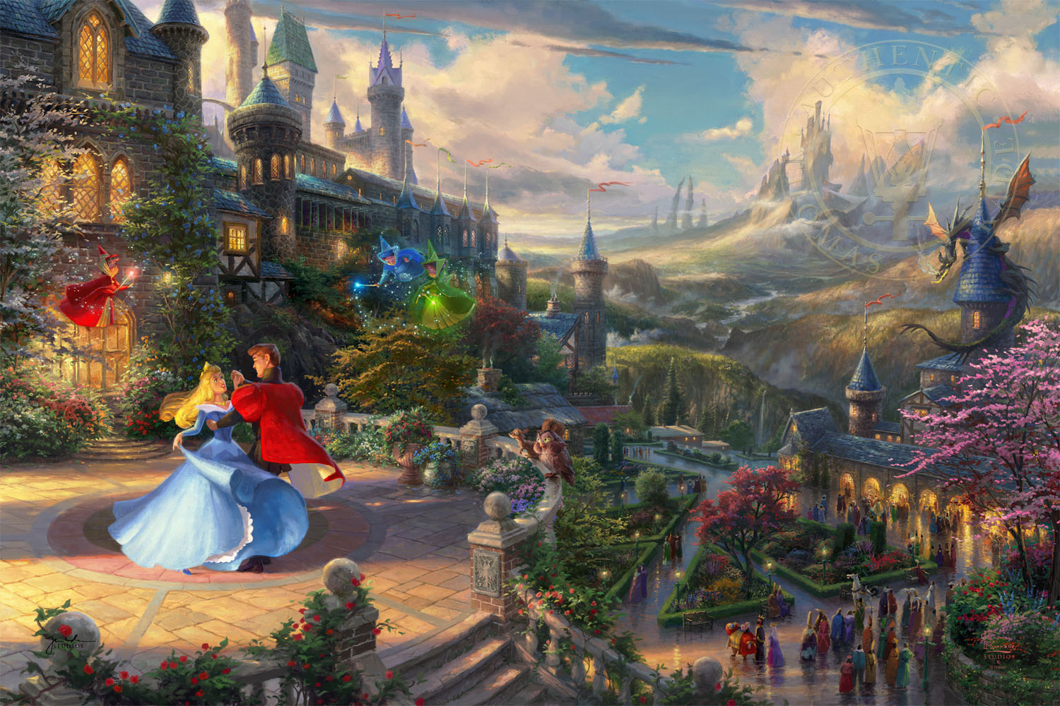 sleeping beauty wallpaper,strategy video game,painting,action adventure game,mythology,adventure game