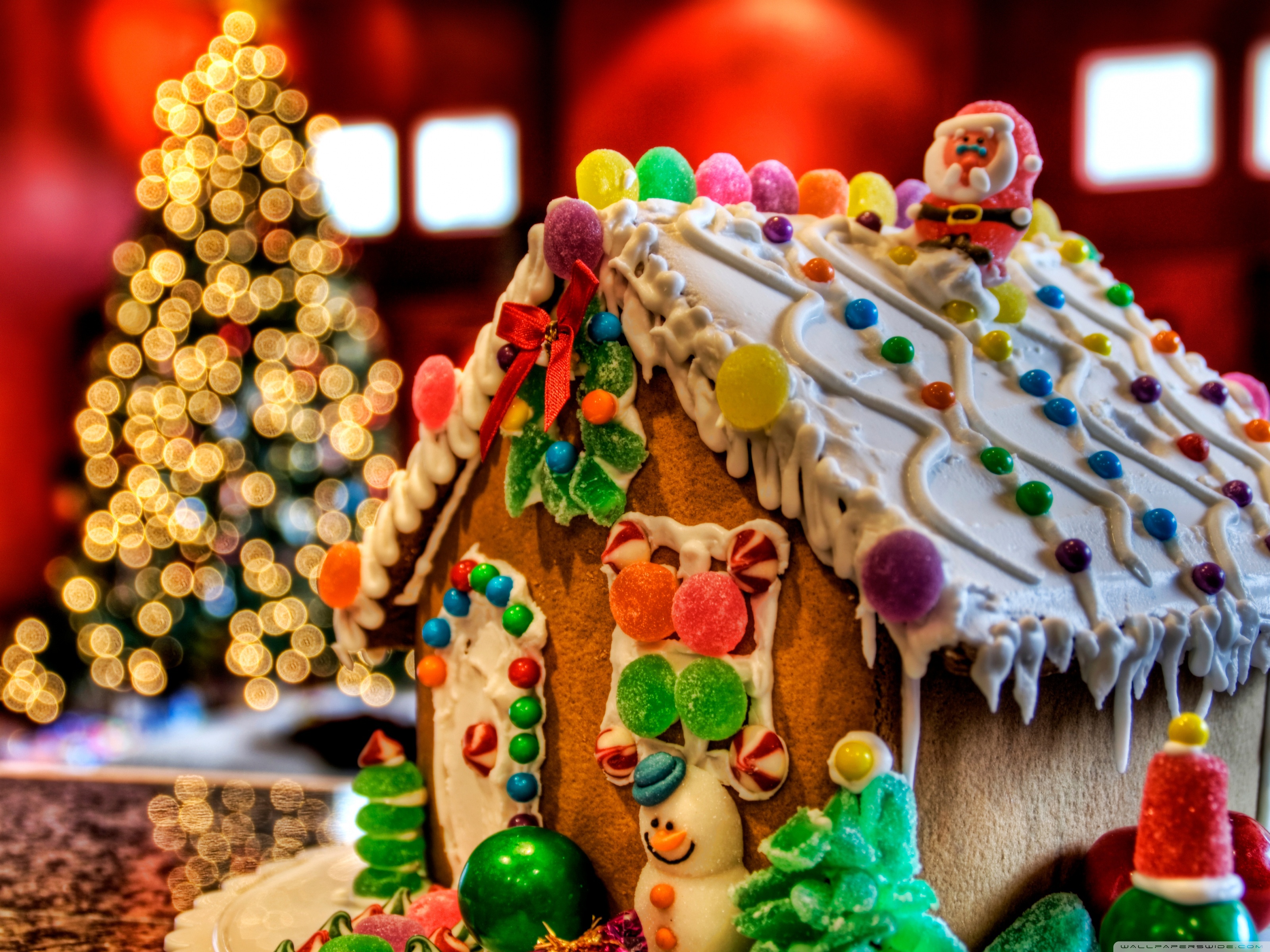 fondo de pantalla de pan de jengibre,casa de jengibre,pan de jengibre,comida,postre,decoración navideña