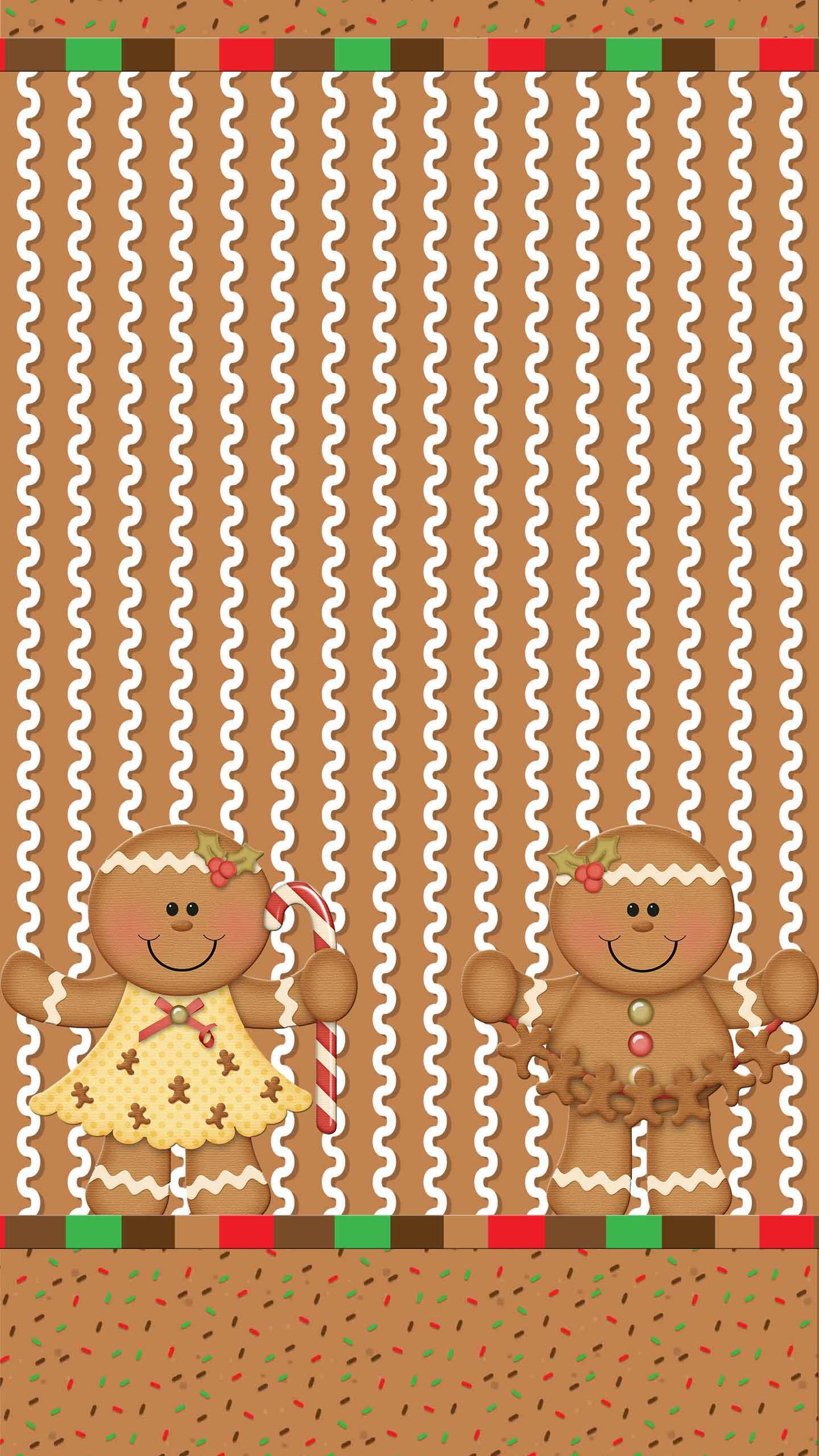 gingerbread wallpaper,brown,pattern,design,textile,polka dot (#498902