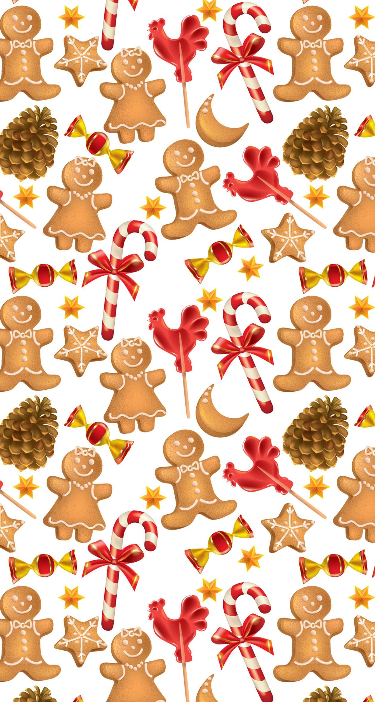 gingerbread wallpaper,clip art,pattern,wrapping paper,design,graphics