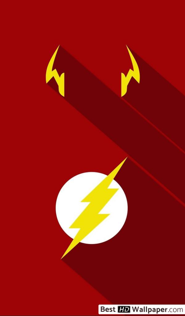flash wallpaper,red,yellow,illustration,font,logo