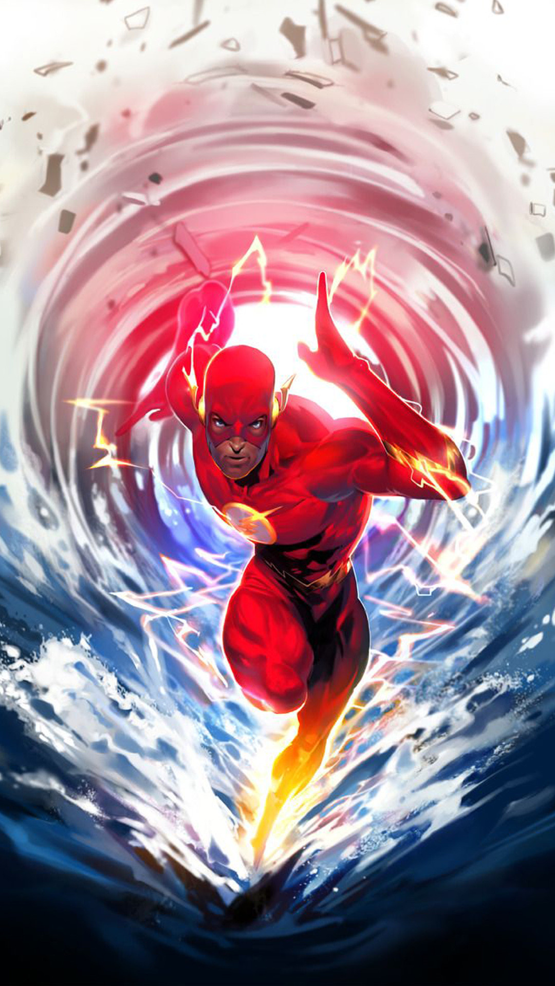 flash wallpaper,fictional character,illustration,graphic design,superhero,flash