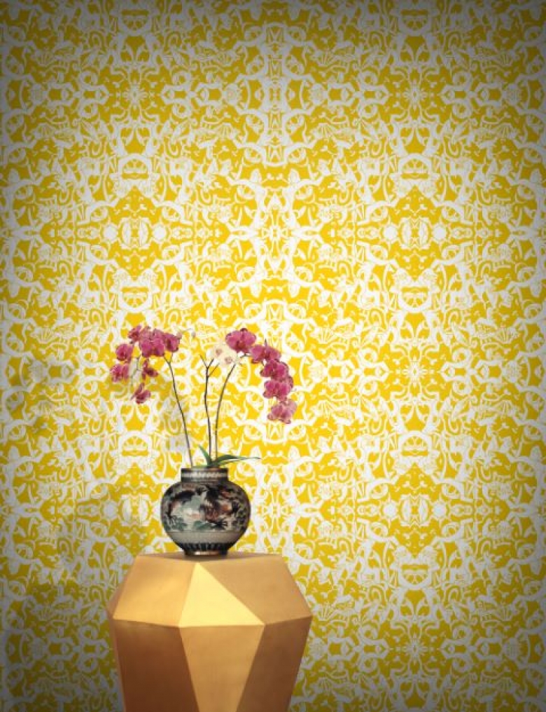 dance wallpaper,yellow,wallpaper,wall,room,interior design (#50258