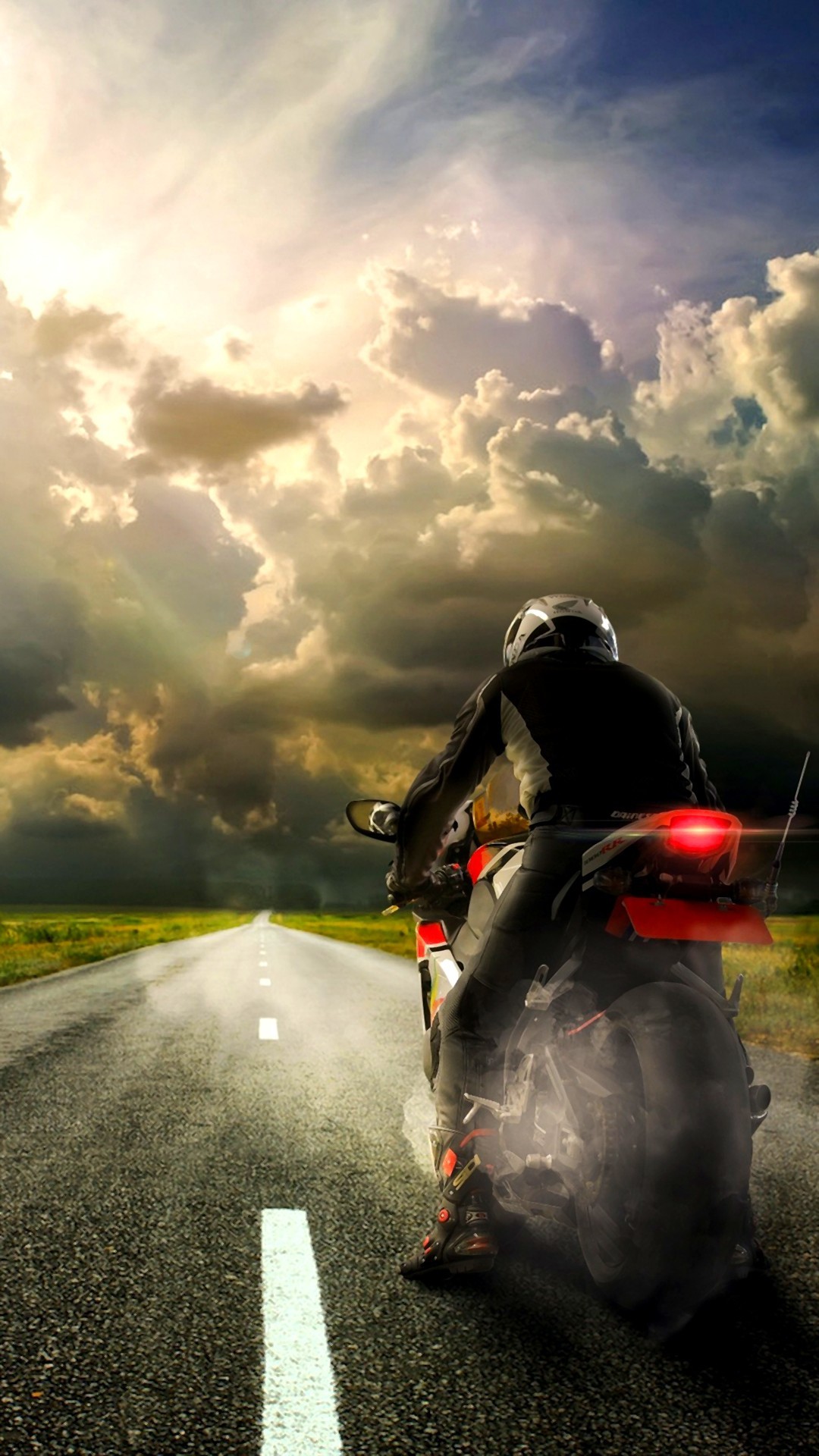 carta da parati per moto,strada,motociclo,motociclismo,asfalto,cielo