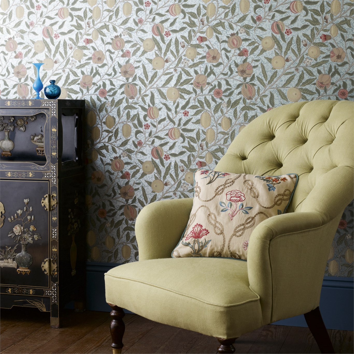 fruit wallpaper,furniture,wallpaper,chair,wall,club chair