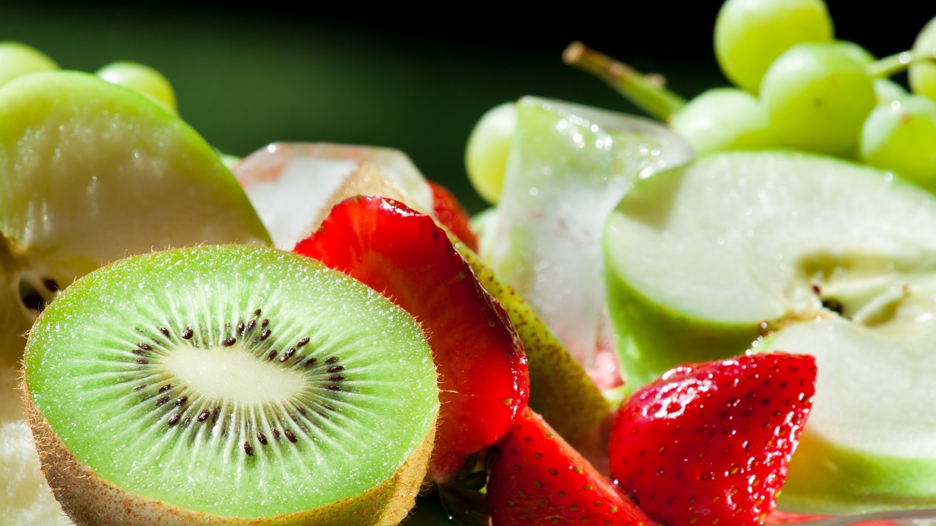 carta da parati di frutta,alimenti naturali,kiwi,cibo,macedonia,frutta