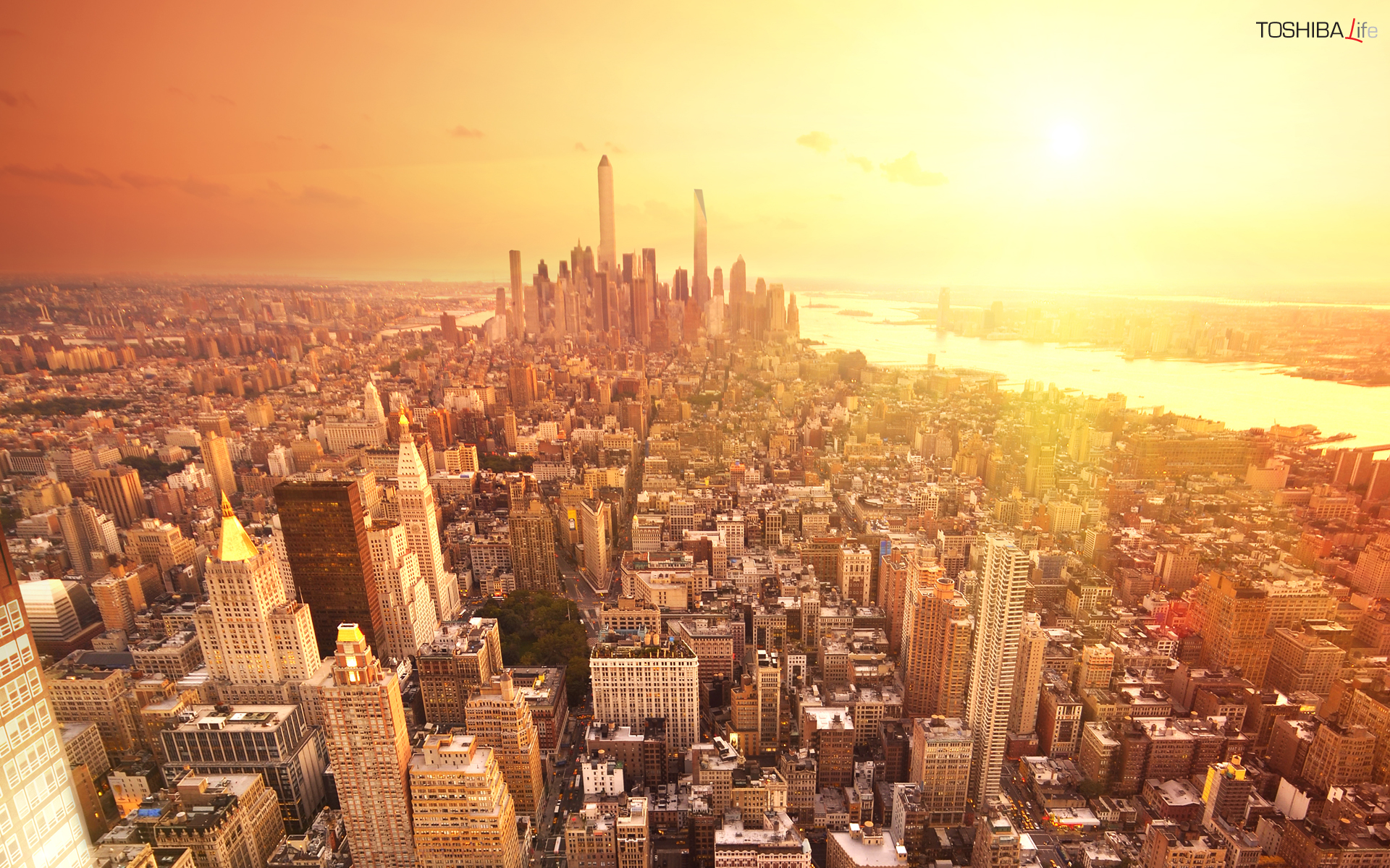 fond d'écran de new york,paysage urbain,ville,zone métropolitaine,horizon,gratte ciel