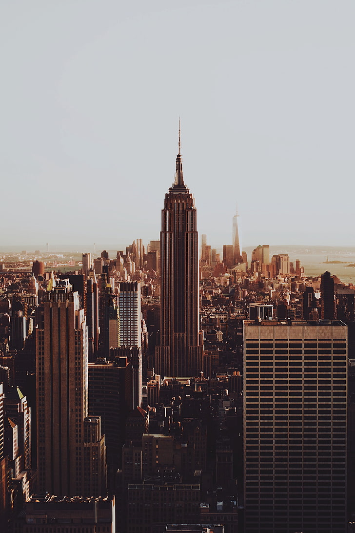 ニューヨークの壁紙,市,首都圏,スカイライン,超高層ビル,都市の景観