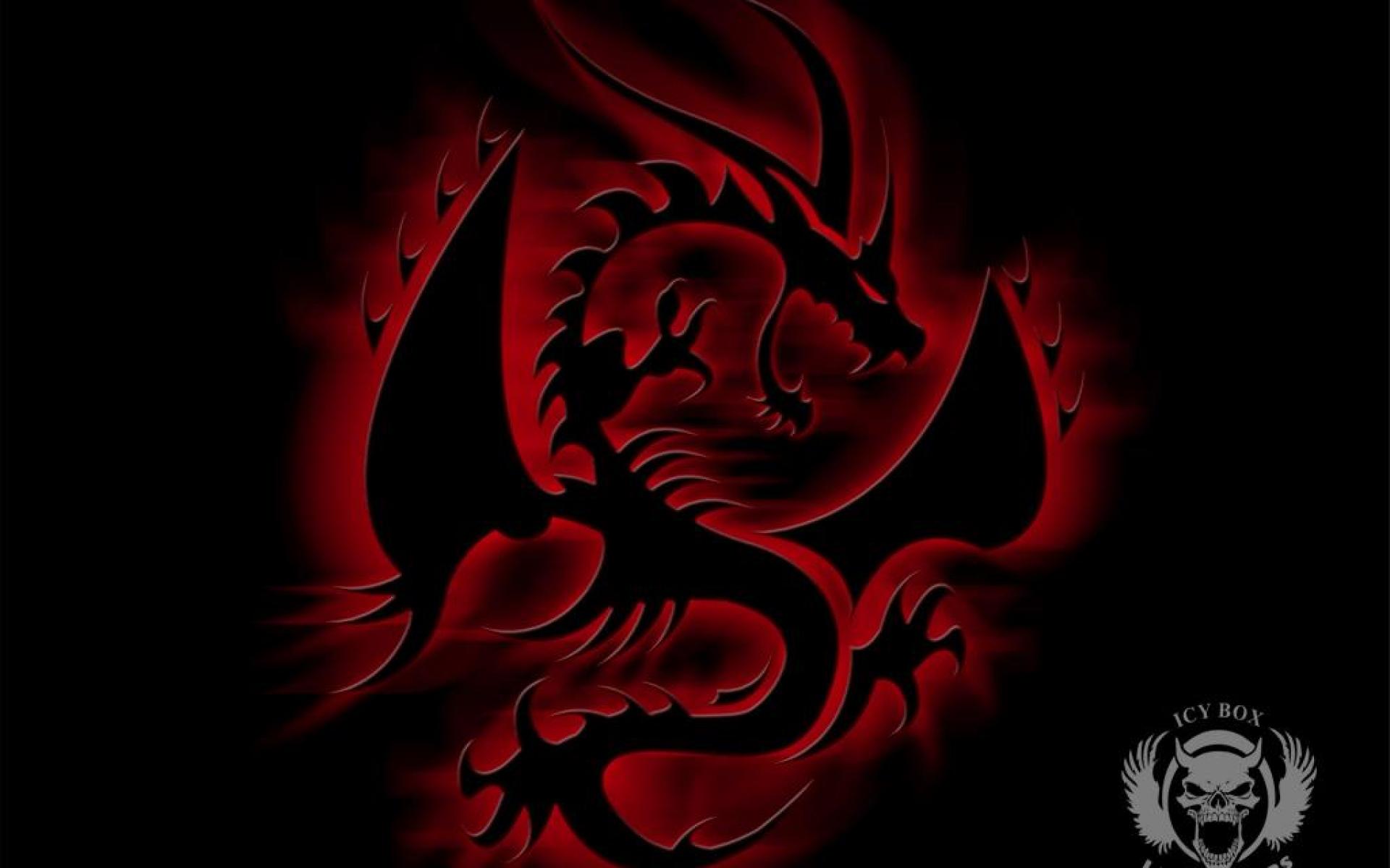 black and red wallpaper,red,graphic design,darkness,dragon,fictional character