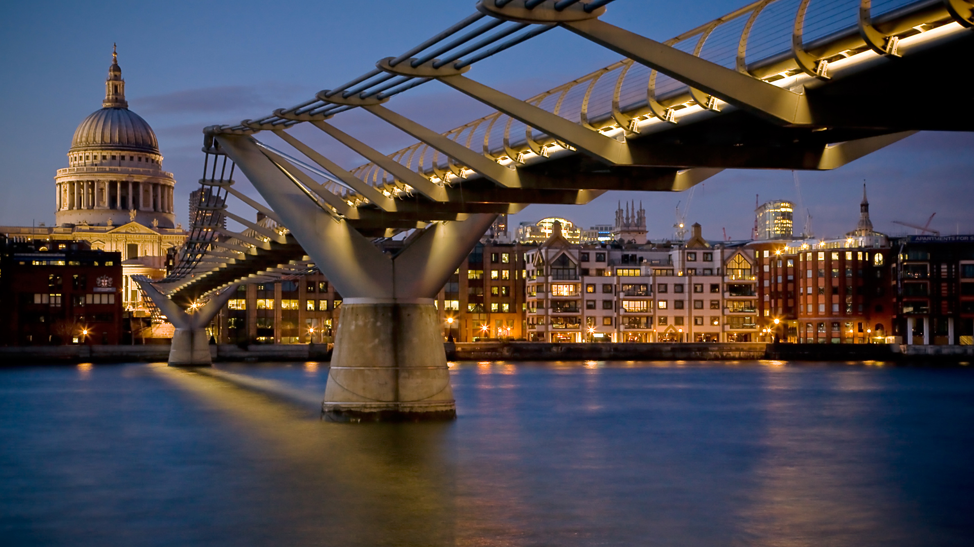 london wallpaper,bridge,landmark,night,sky,city