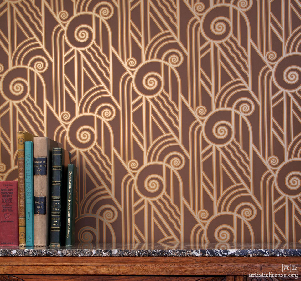 art deco wallpaper,wallpaper,brown,pattern,design,visual arts