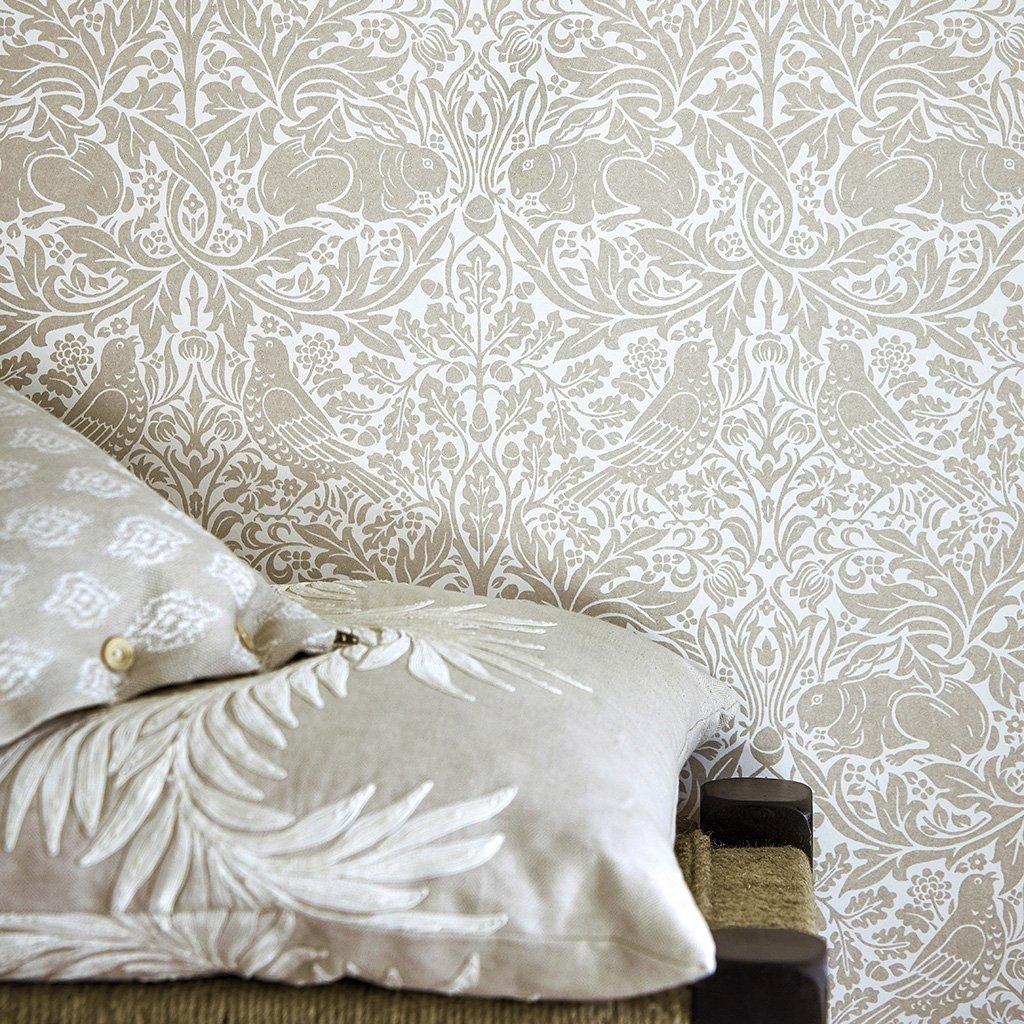 william morris wallpaper,wall,wallpaper,room,beige,duvet cover