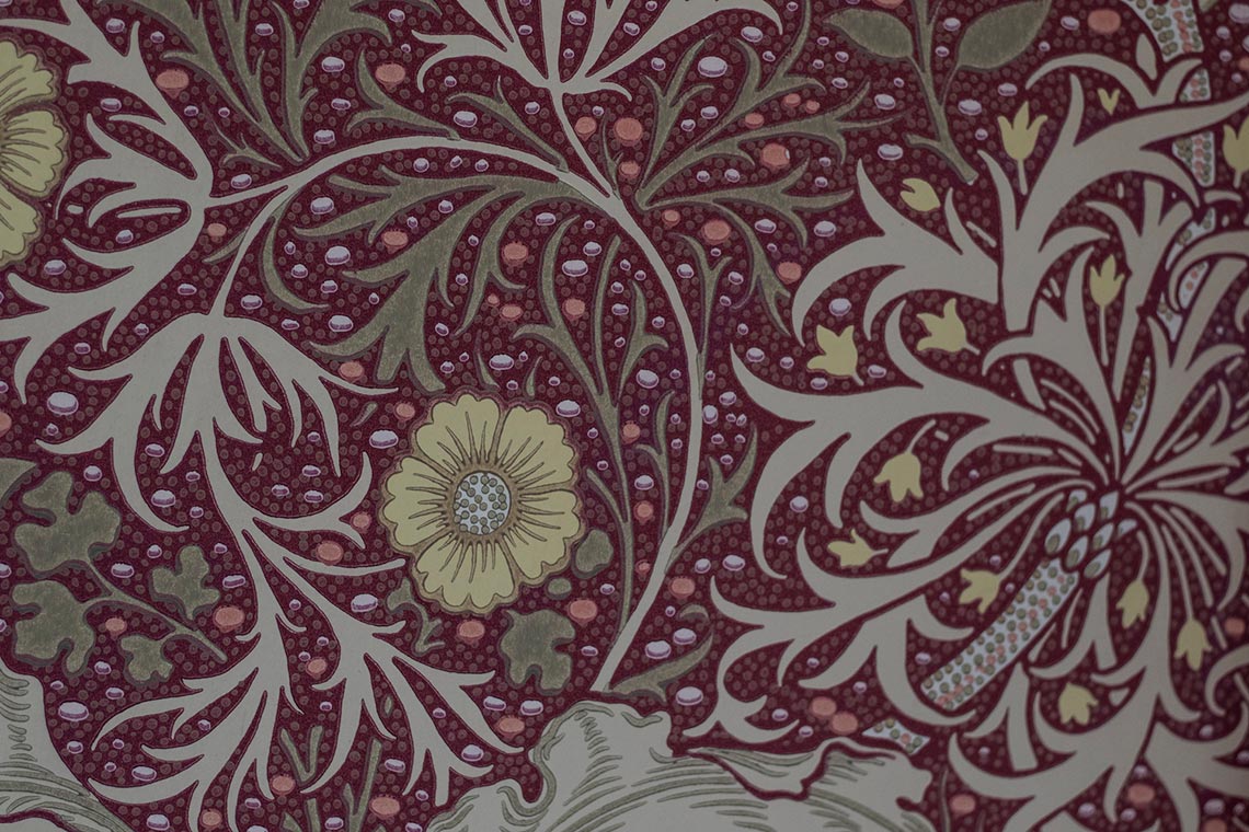 william morris wallpaper,pattern,purple,motif,textile,visual arts