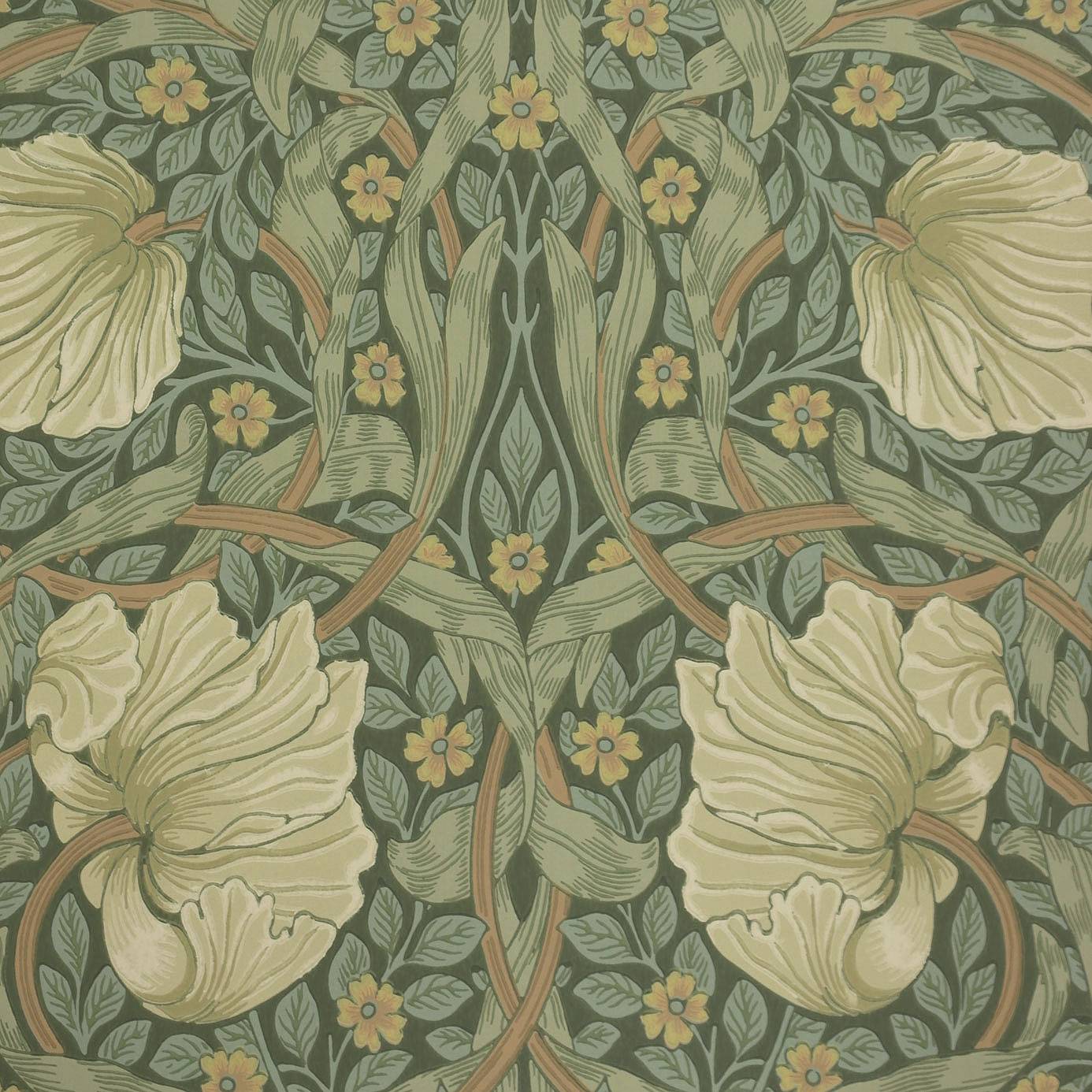 ウィリアム・モリス壁紙,壁紙,葉,パターン,花柄,繊維